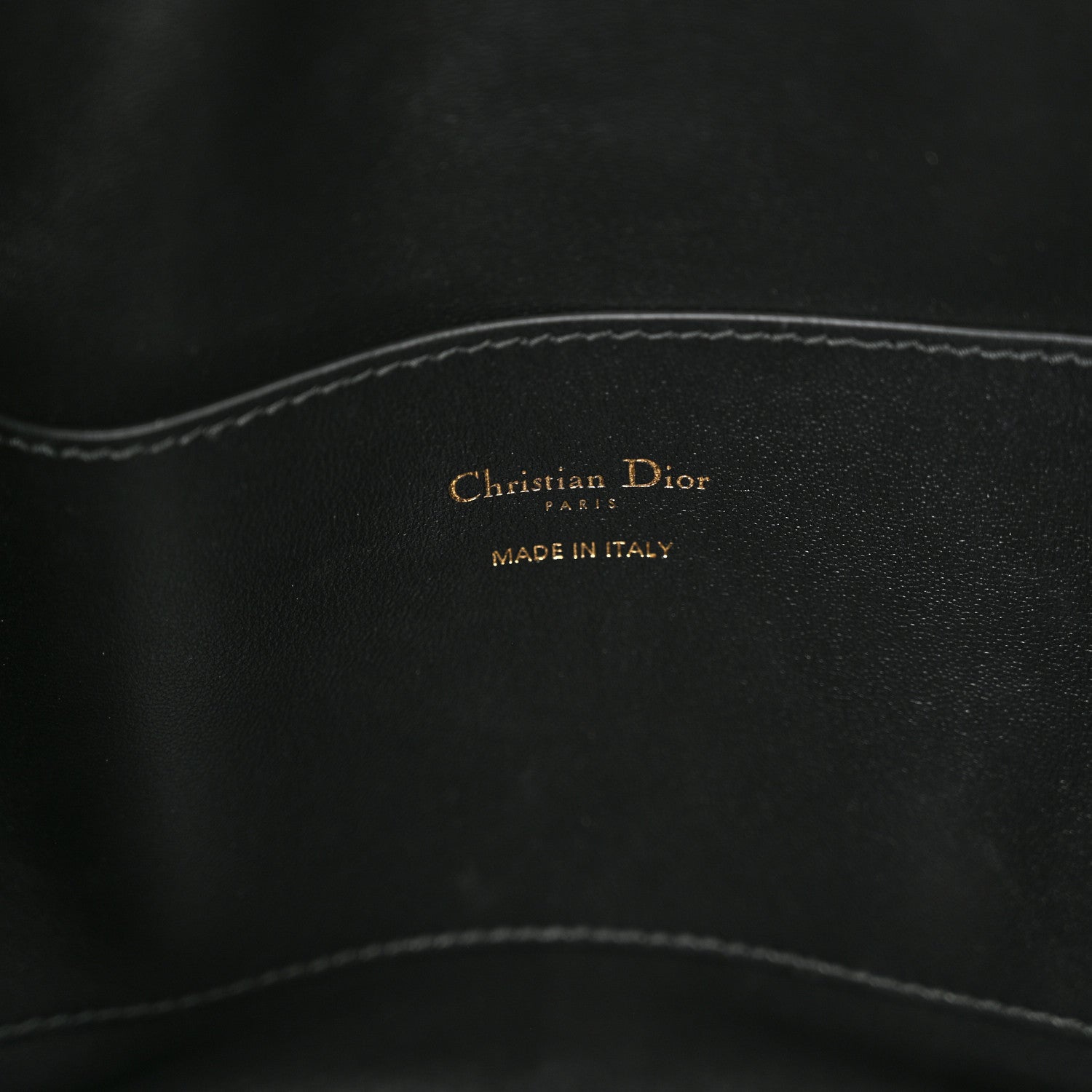 Christian Dior Calfskin Large Nolita Black 6 of 9