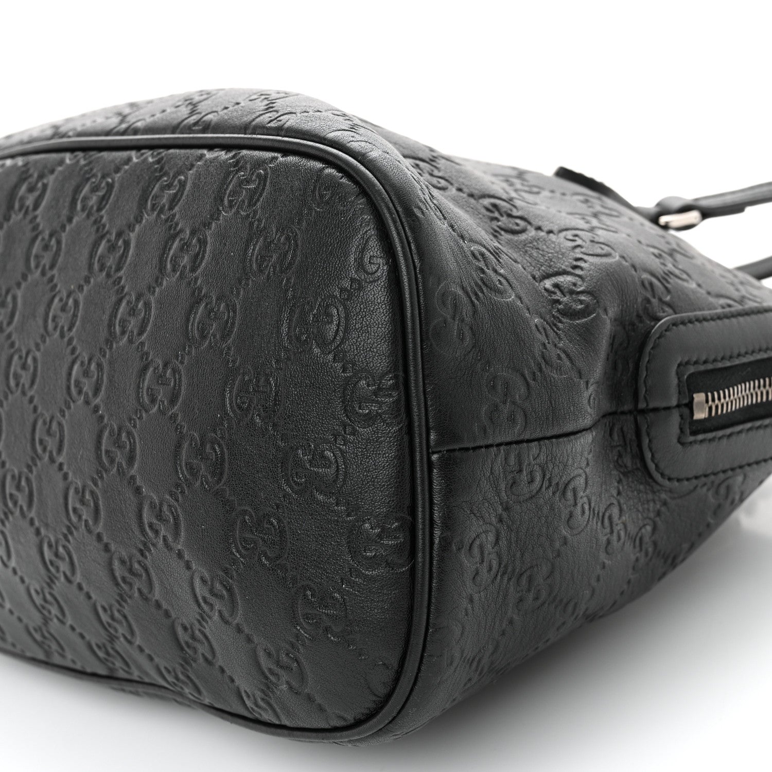 Gucci Guccissima Medium Dome Bag Black 10 of 10