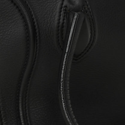 Celine Supple Calfskin Medium Phantom Luggage Black 12 of 13