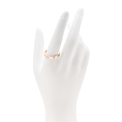Cartier 18K Pink Gold 3.5mm LOVE Wedding Band Ring 64 10.75 2 of 4