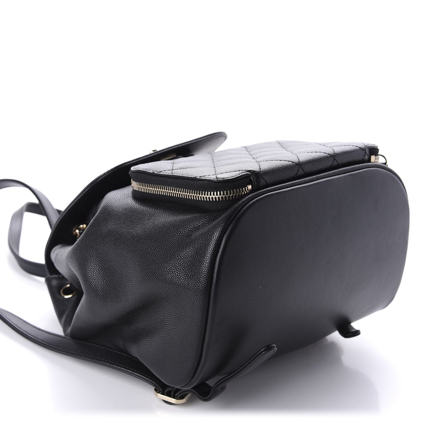 Caviar Quilted Business Affinity Backpack Black