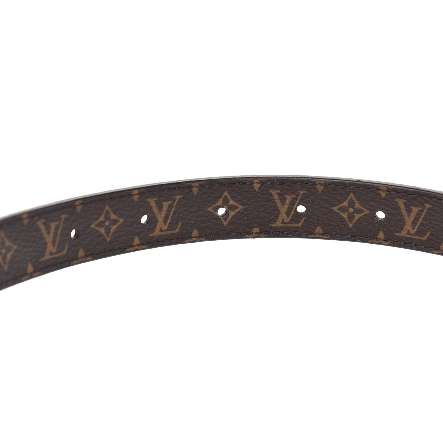 Monogram 25mm LV Circle Reversible Belt 85 34 Rose Ballerine