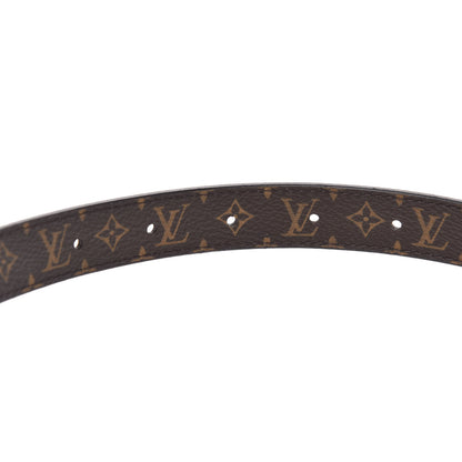 Louis Vuitton Monogram 25mm LV Circle Reversible Belt 85 34 Rose Ballerine 3 of 4
