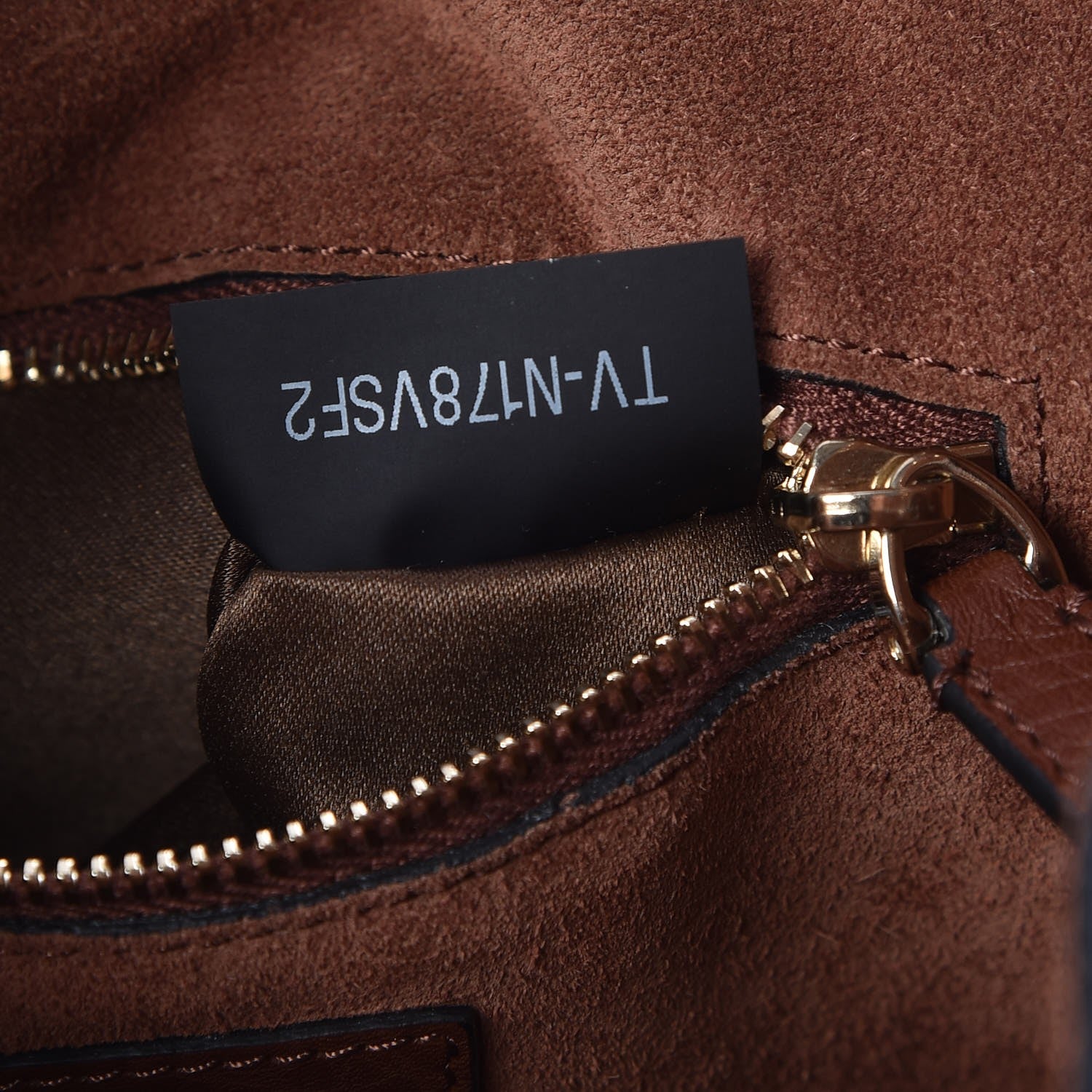 Valentino Garavani Grained Calfskin Rockstud Bucket Bag Light Brown 7 of 7