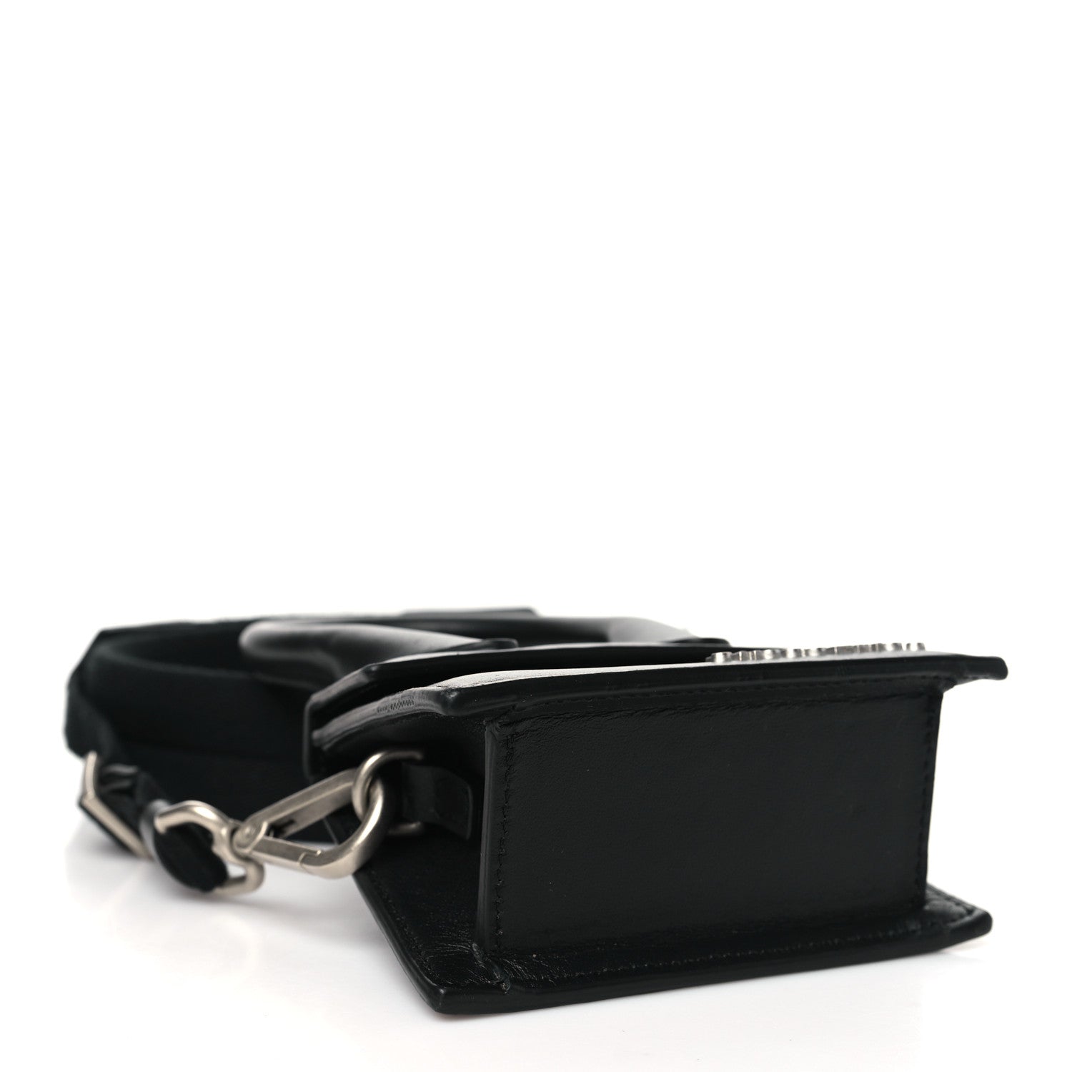 Jacquemus Smooth Calfskin Le Chiquito Homme Black 4 of 9