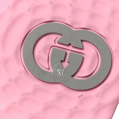 Gucci Dali Soft Calfskin Womens Mac80 Sneakers 37 Off White Grey Sky Light Rose 8 of 14