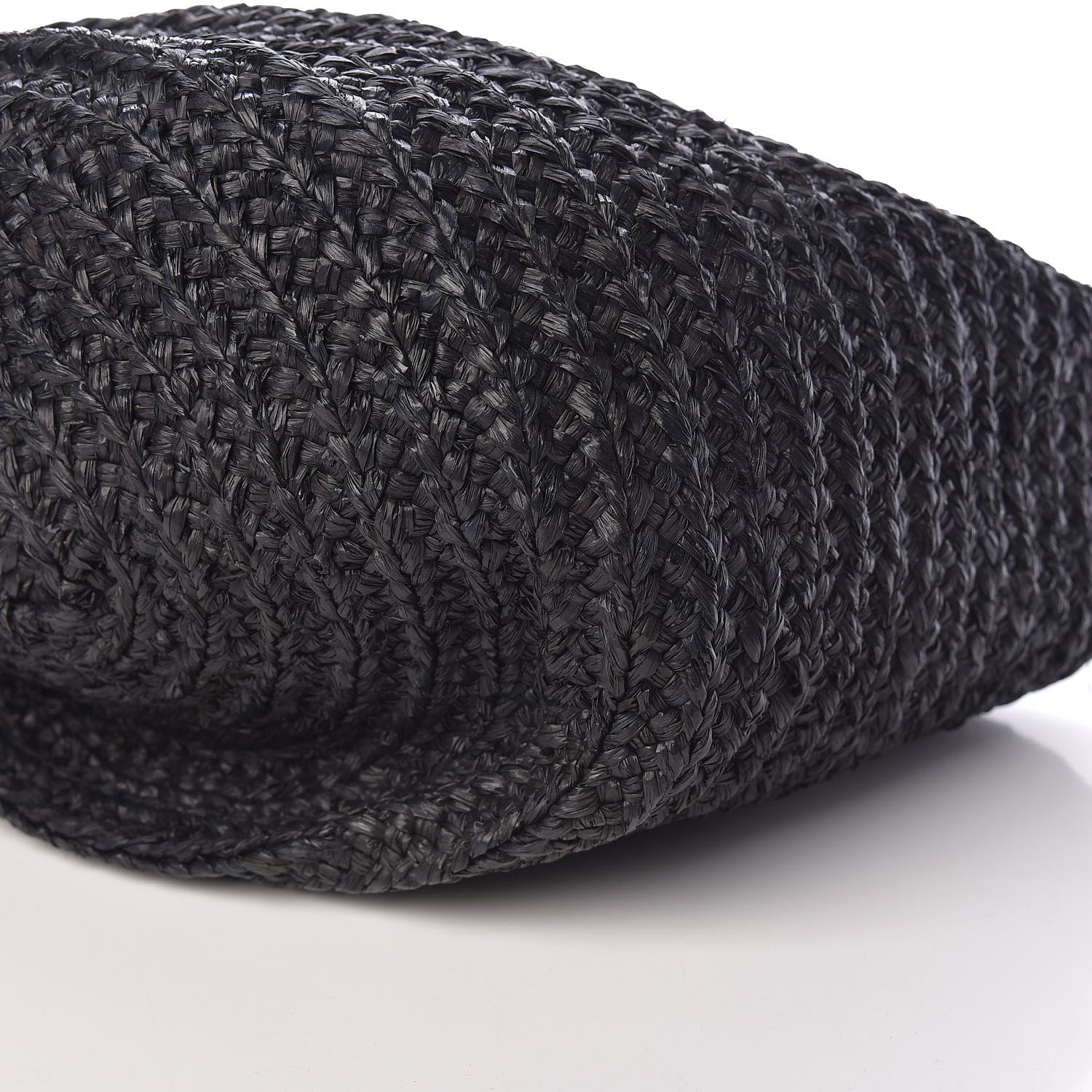 Saint Laurent Raffia Medium Panier Bag Black 9 of 14