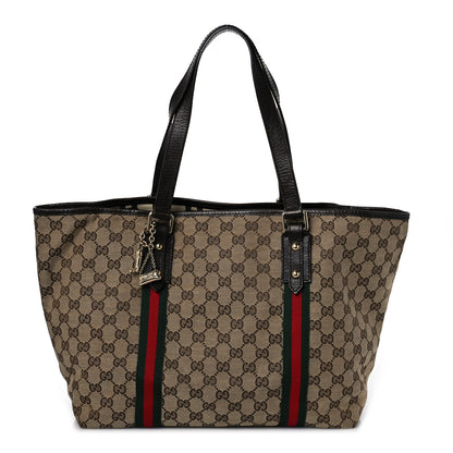 Gucci Monogram Large Jolicoeur Tote Brown 1 of 9