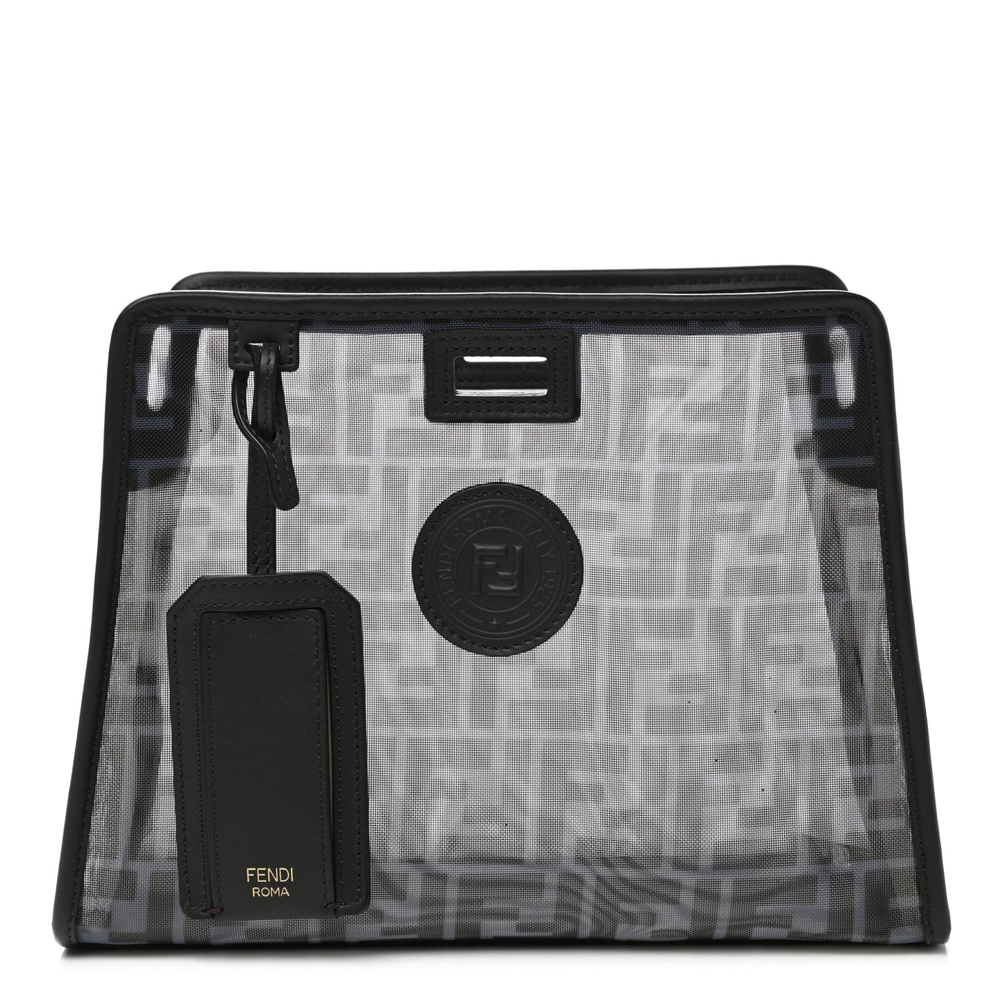 Mesh Vitello Century FF 1974 Mini Peekaboo Defender Cover Azzurro Black Ebano