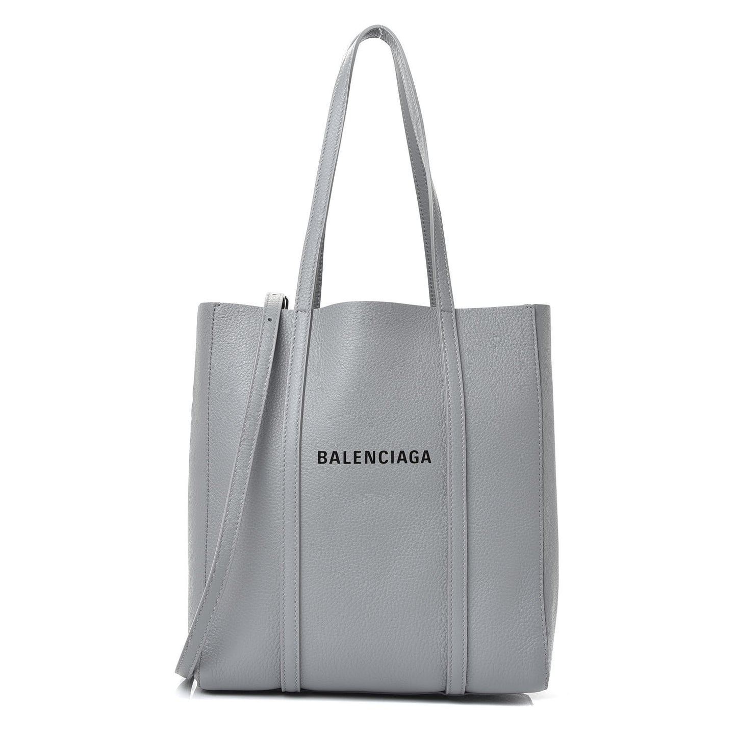 Calfskin XS Everyday Tote Balenciaga Grey Black