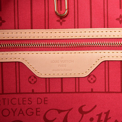 Louis Vuitton Monogram My LV Heritage Neverfull GM Vert Fuchsia 7 of 8