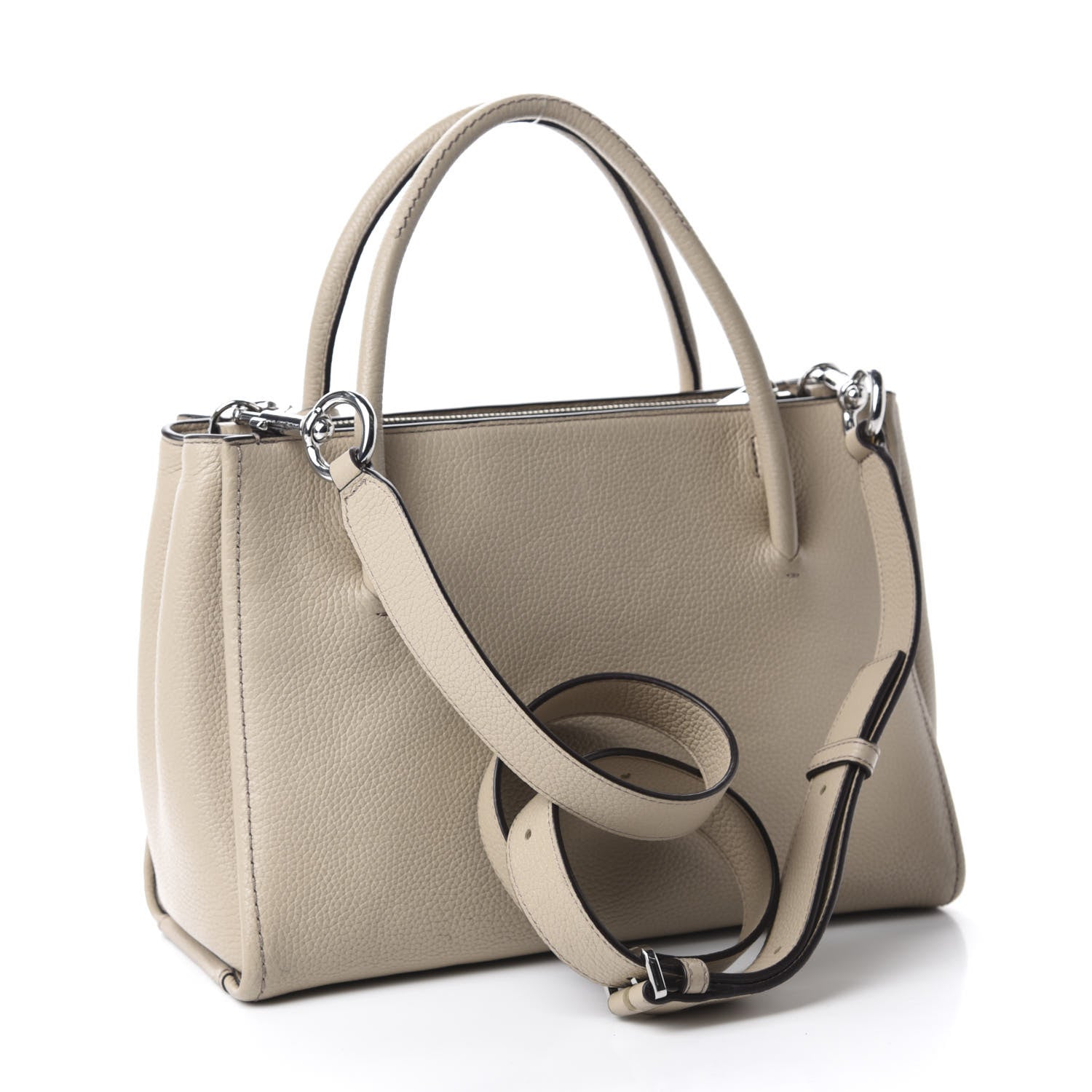 Marc Jacobs Calfskin Lock That Tote Mink 3 of 15