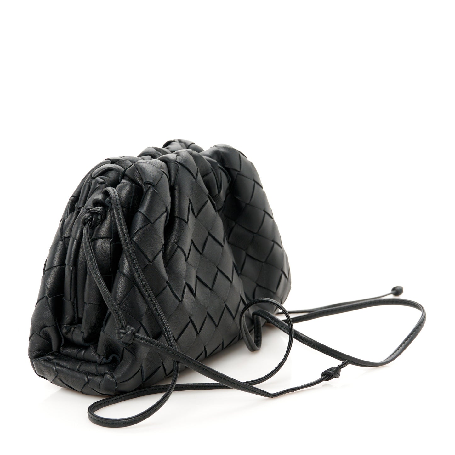 Nappa Intrecciato The Mini Pouch Black