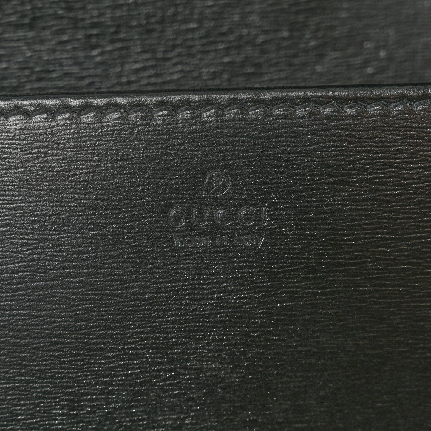 Boarded Plutone Calfskin Horsebit 1955 Wallet On Chain Black