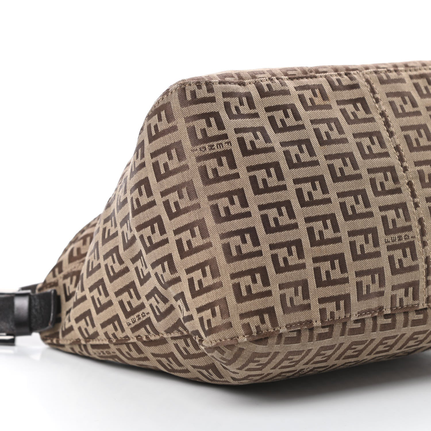 Fendi Zucchino Baguette Mogano Panna Brown 6 of 15