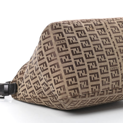 Fendi Zucchino Baguette Mogano Panna Brown 6 of 15