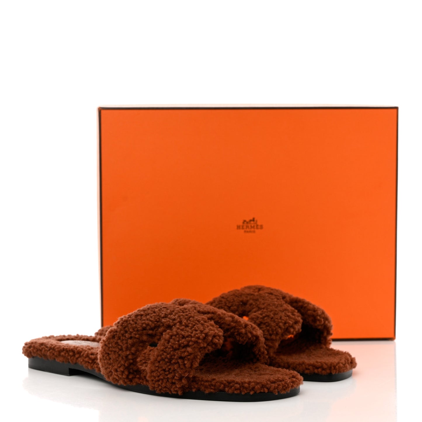 Woolskin Oran Sandals 39 Cognac