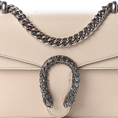 Gucci Textured Calfskin Crystal Mini Dionysus Shoulder Bag Mystic White 8 of 10