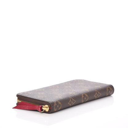 Louis Vuitton Monogram Clemence Wallet Fuchsia 4 of 8