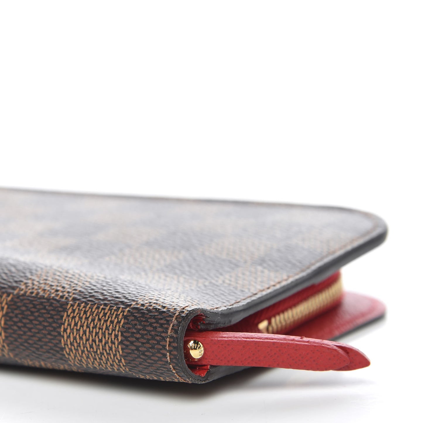 Damier Ebene Insolite Wallet Red