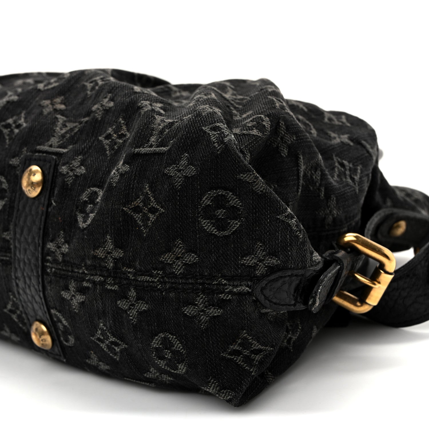 Louis Vuitton Denim Neo Cabby MM Black 9 of 11