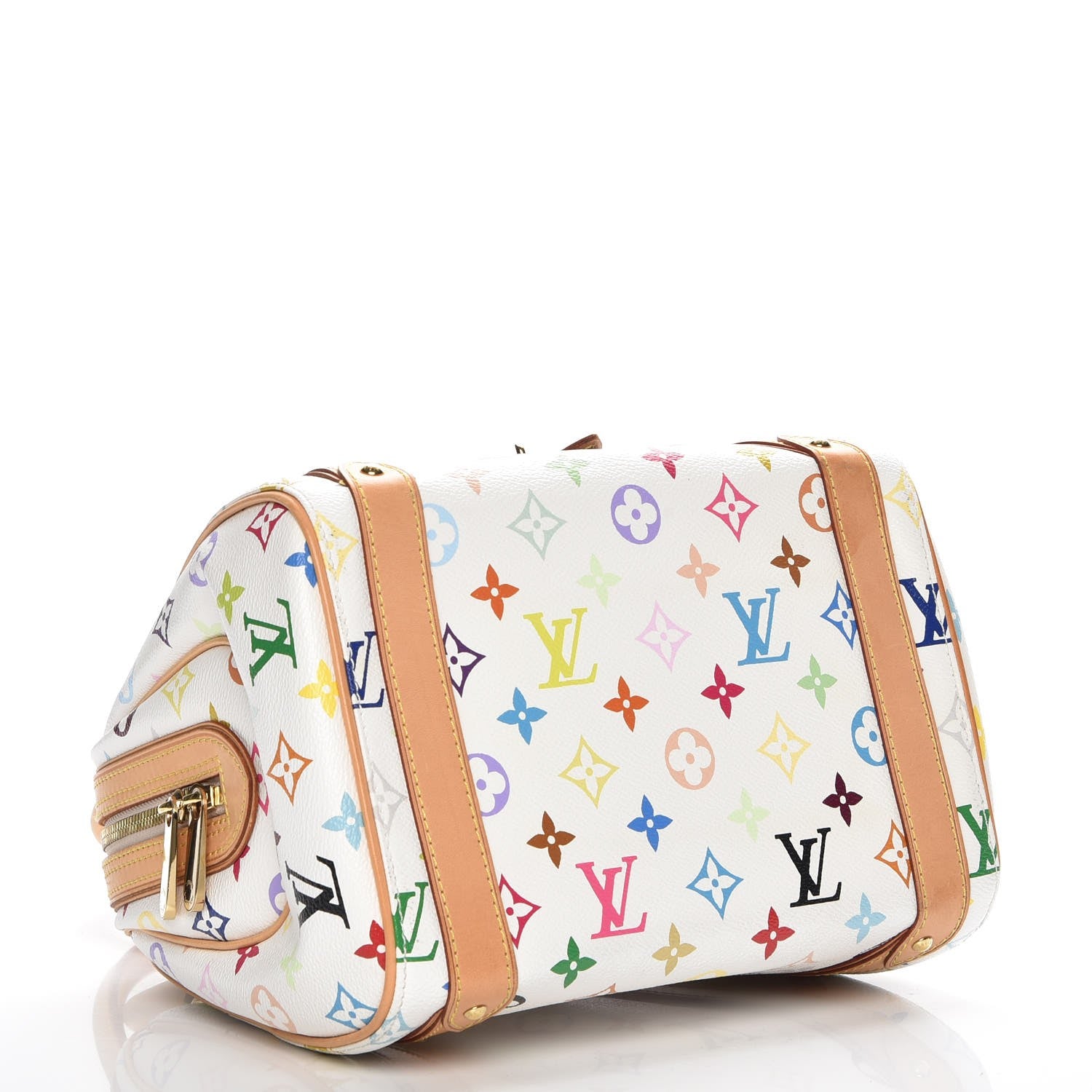 Louis Vuitton Monogram Multicolor Priscilla White 4 of 7