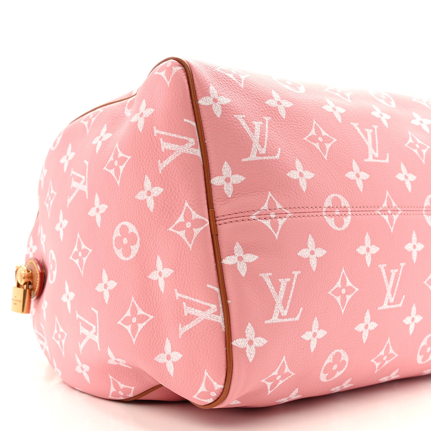 Louis Vuitton Calfskin Monogram Speedy P9 Bandouliere 40 Pink Sakura 9 of 15