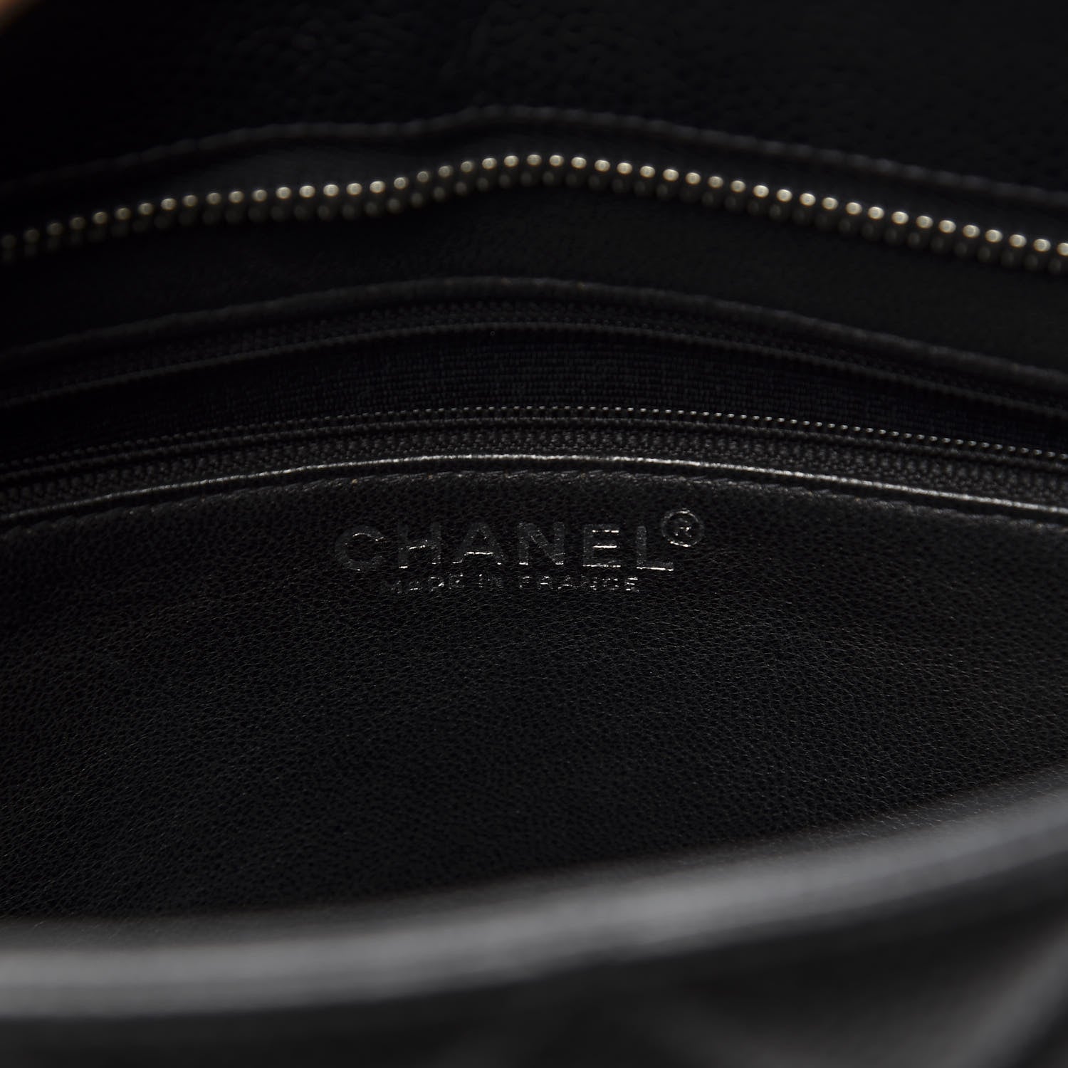 Chanel Caviar Quilted Medallion Tote Black 7 of 10