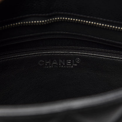 Chanel Caviar Quilted Medallion Tote Black 7 of 10