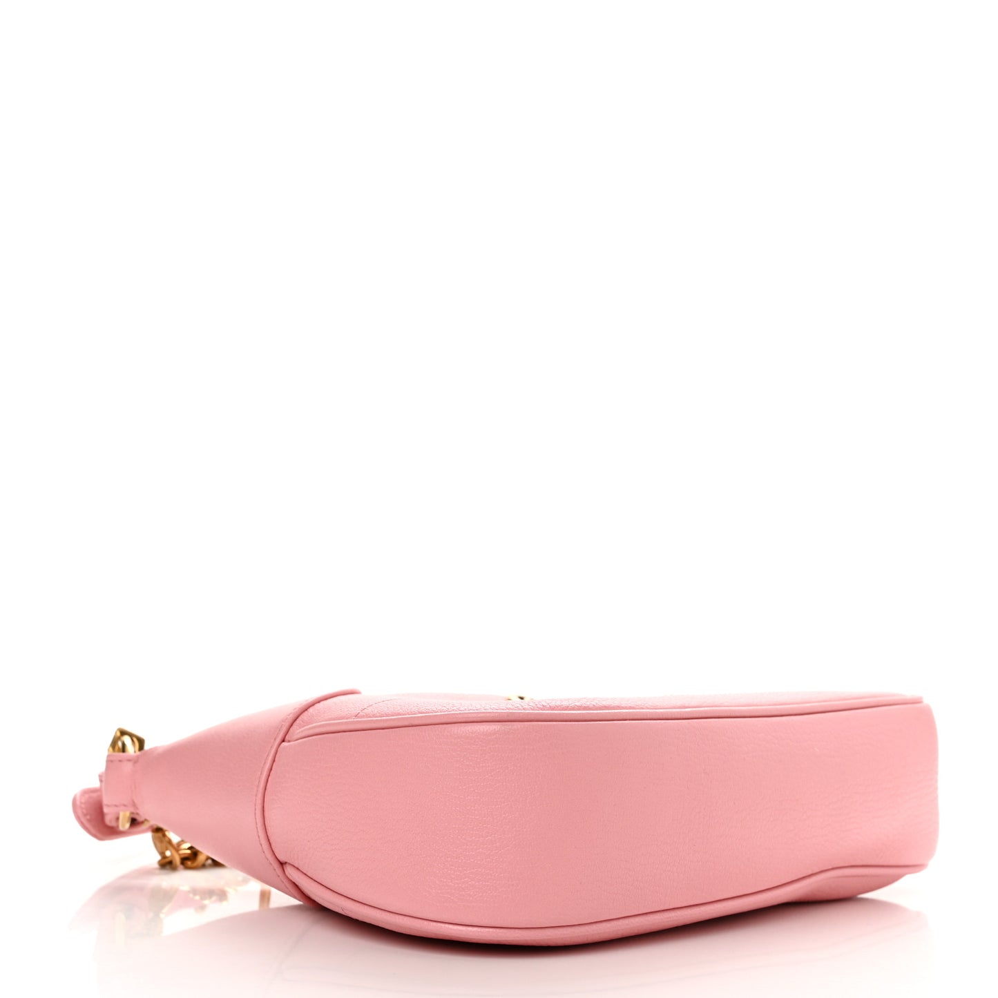 Goatskin Small Aphrodite Shoulder Bag Wild Rose
