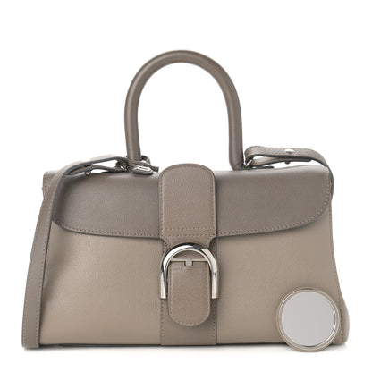 Delvaux Calfskin Mini Brillant East West Satchel Tourterelle 1 of 11
