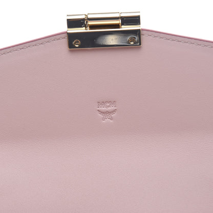 MCM Visetos Large Patricia Wallet On Chain Soft Pink 6 of 10