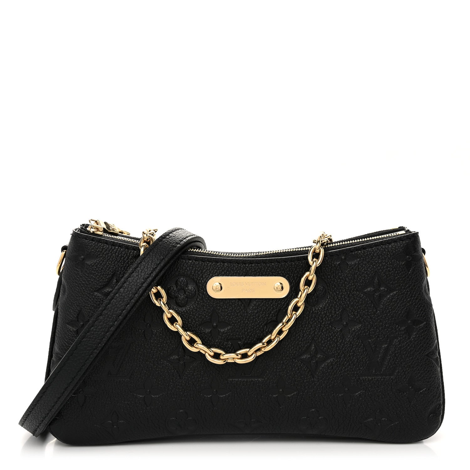 Louis Vuitton Empreinte Monogram Liv Pochette Black 1 of 10