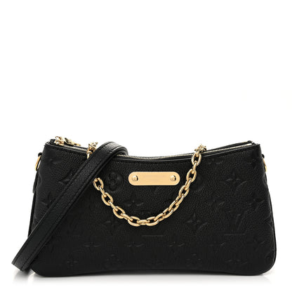 Louis Vuitton Empreinte Monogram Liv Pochette Black 1 of 10