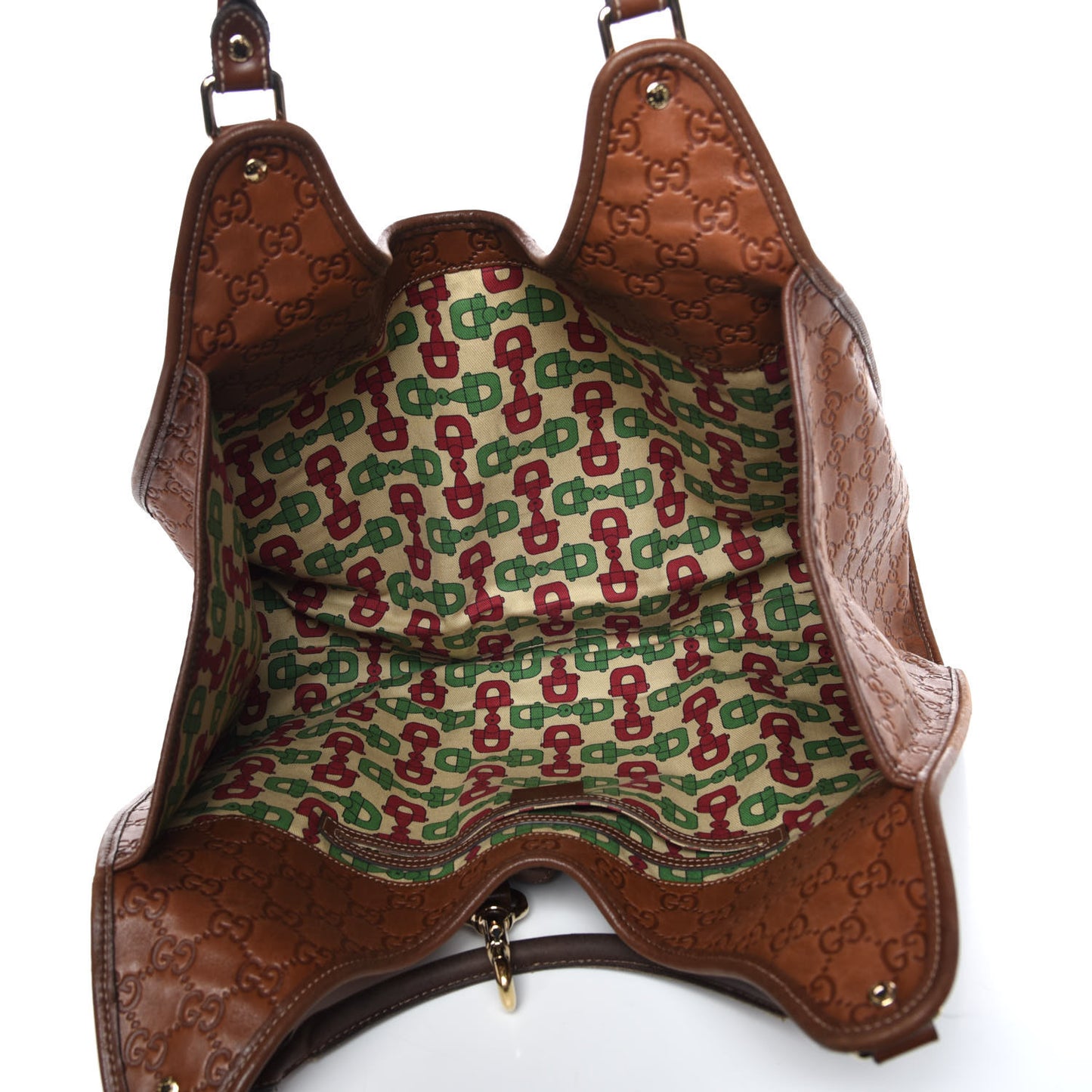 Guccissima Large Joy Shoulder Bag Brown