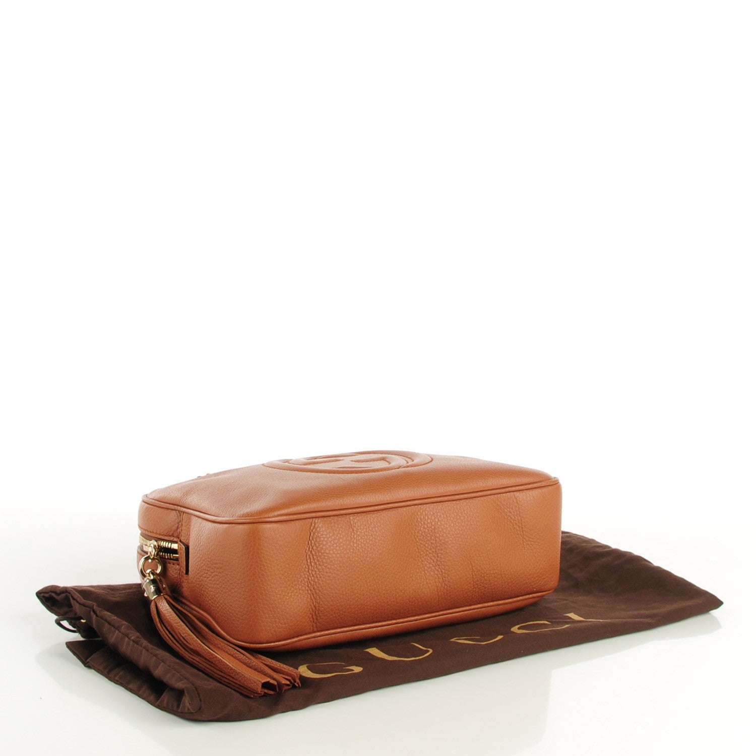 Gucci Pebbled Calfskin Small Soho Bowler Moka 4 of 7