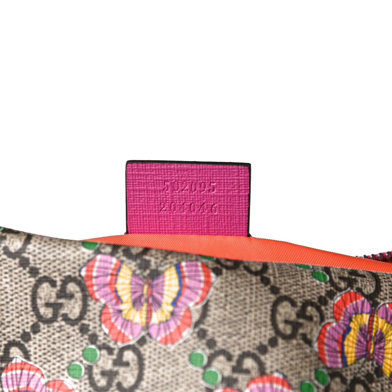 Gucci GG Supreme Monogram Butterflies Childrens Belt Bag Multicolor 7 of 11