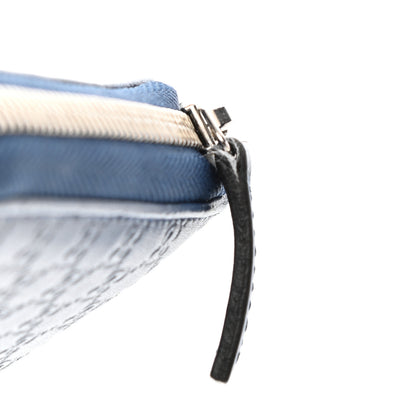 Gucci Microguccissima Zip Around Organizer Wallet Deep Cobalt 10 of 12
