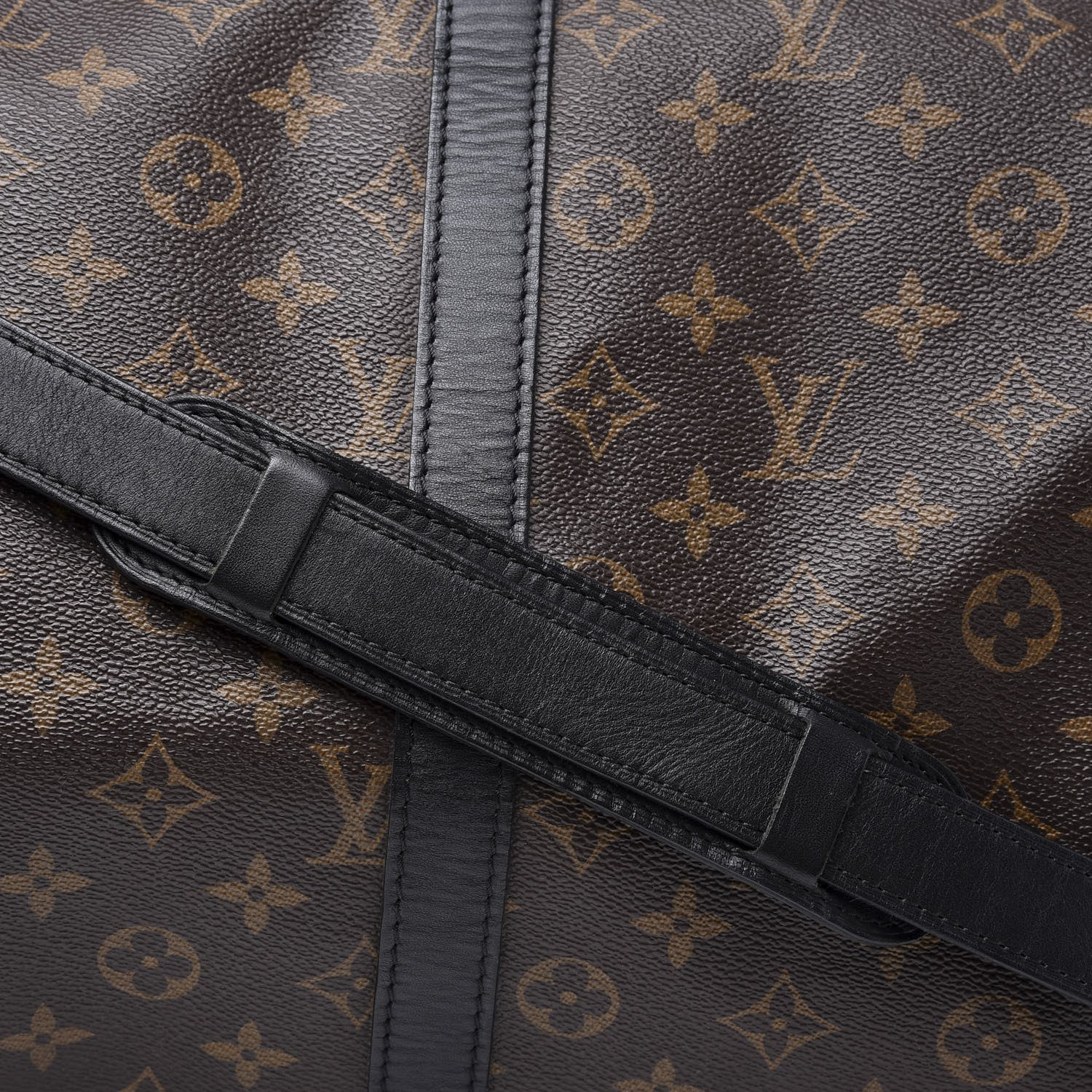 Louis Vuitton Monogram Macassar Keepall Bandouliere 45 11 of 11