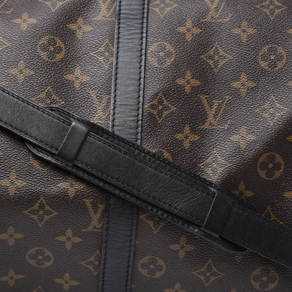 Louis Vuitton Monogram Macassar Keepall Bandouliere 45 11 of 11