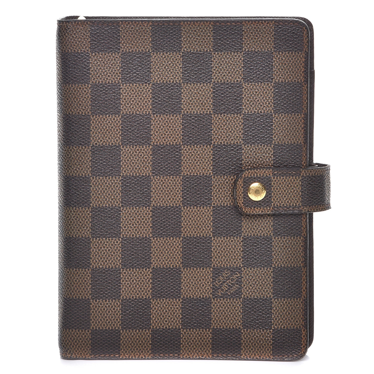 Louis Vuitton Damier Ebene Medium Ring Agenda Cover 1 of 8