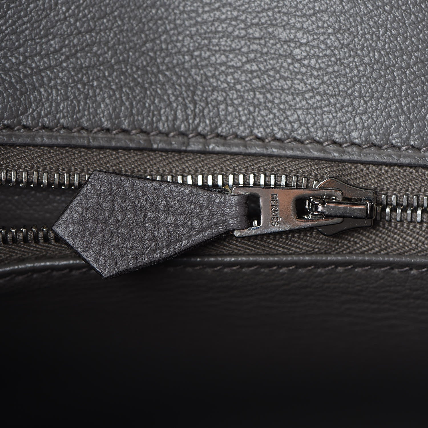 Hermes Togo Birkin 25 Etain 21 of 30