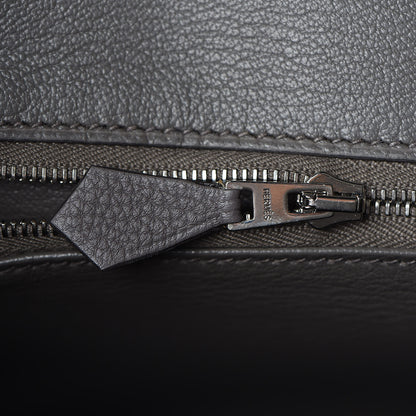 Hermes Togo Birkin 25 Etain 21 of 30
