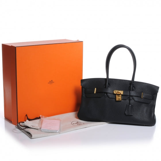 Taurillon Clemence JPG II Birkin 42 Black