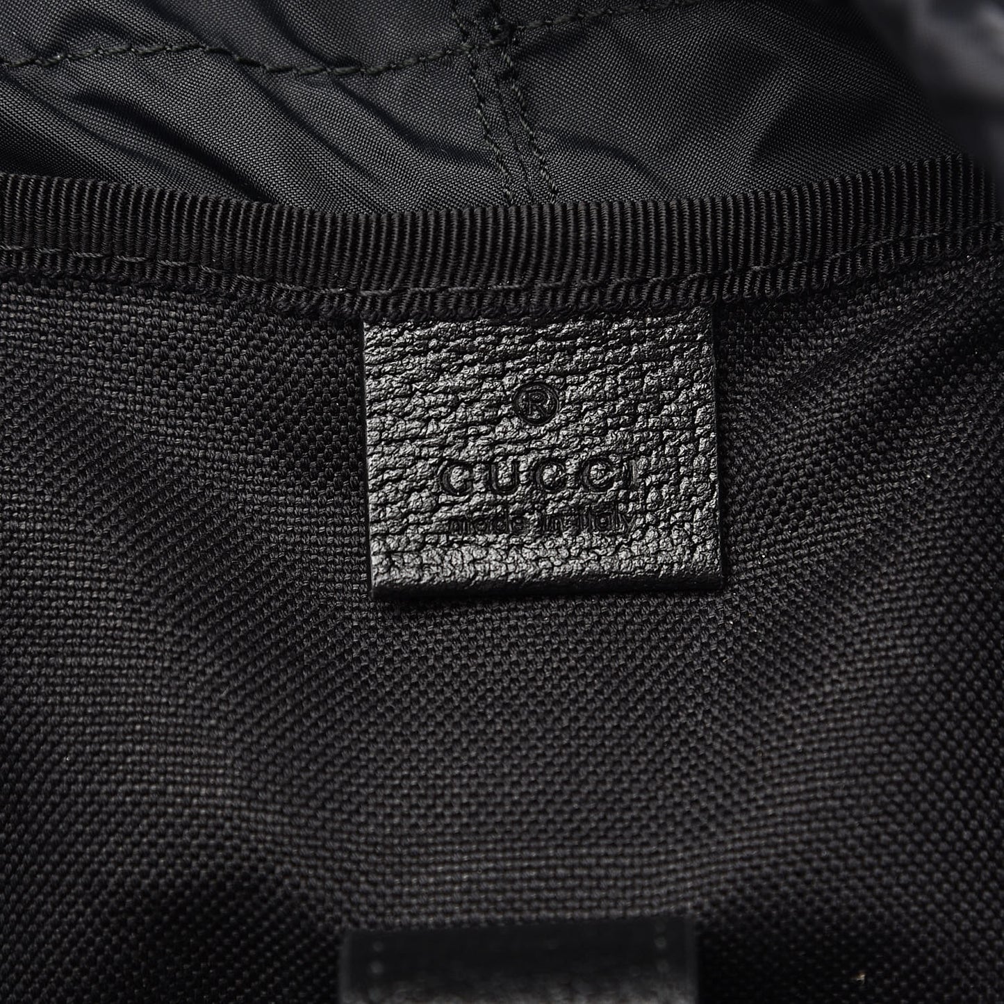 GG Supreme Monogram Psychedelic Medium Double Buckle Backpack Black Multicolor