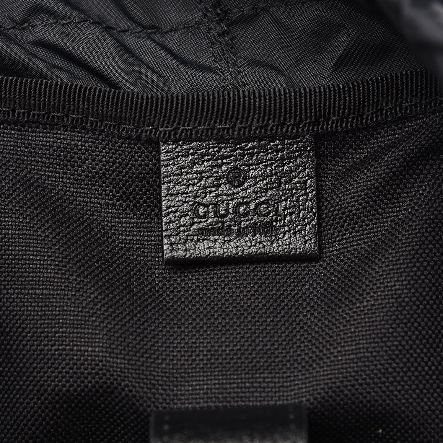 Gucci GG Supreme Monogram Psychedelic Medium Double Buckle Backpack Black Multicolor 6 of 9