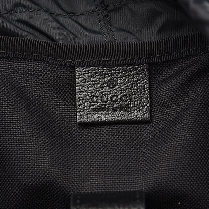 Gucci GG Supreme Monogram Psychedelic Medium Double Buckle Backpack Black Multicolor 6 of 9