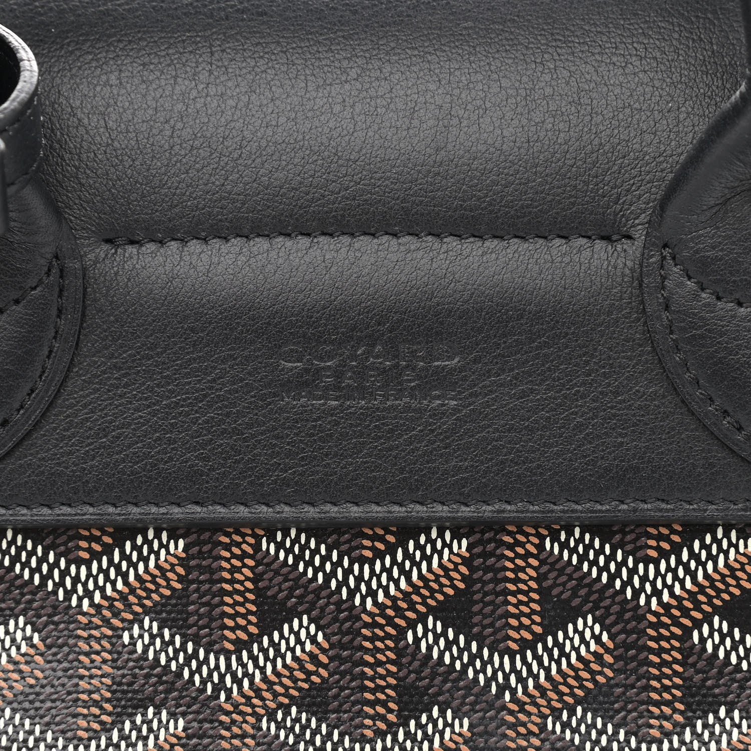 Goyard Goyardine Calfskin Mini Alpin Backpack Black 8 of 9