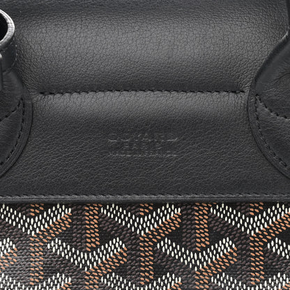 Goyard Goyardine Calfskin Mini Alpin Backpack Black 8 of 9