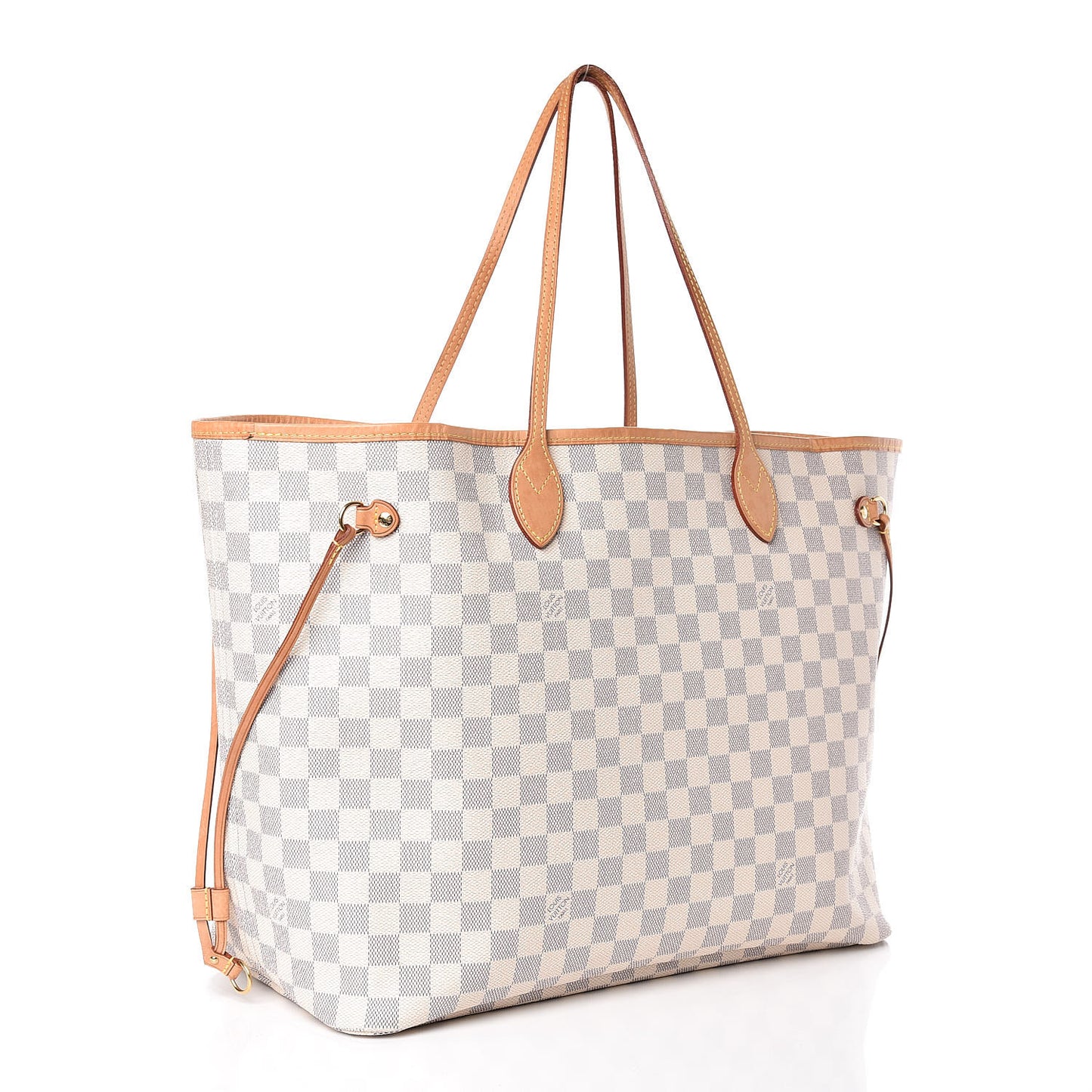 Damier Azur Neo Neverfull GM Rose Ballerine